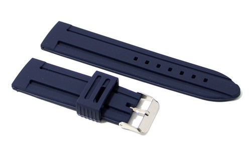 Cinturino gomma blu - in,