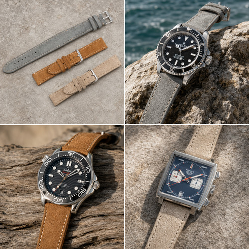 Cinturino orologio pelle