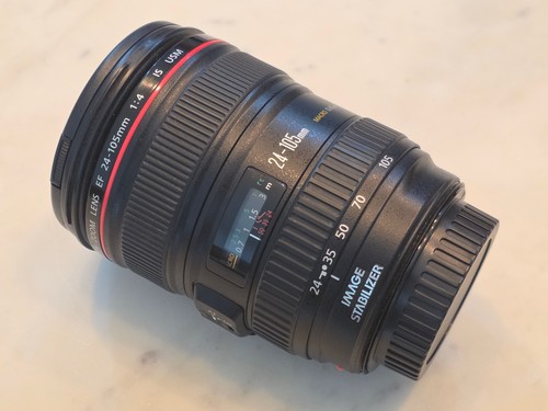 Canon 105 4l is - f/4l, usm