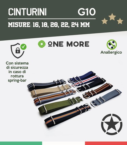 Cinturino nylon g10 - nylon, one